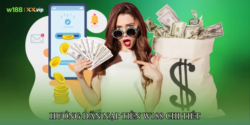 Hướng dẫn nạp tiền W188 chi tiết